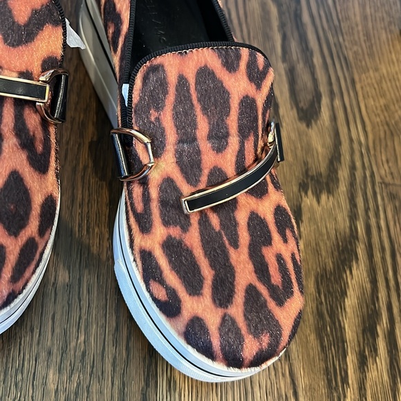 Stella Mccartney leopard platform shoes, furry texture - Picture 4 of 6